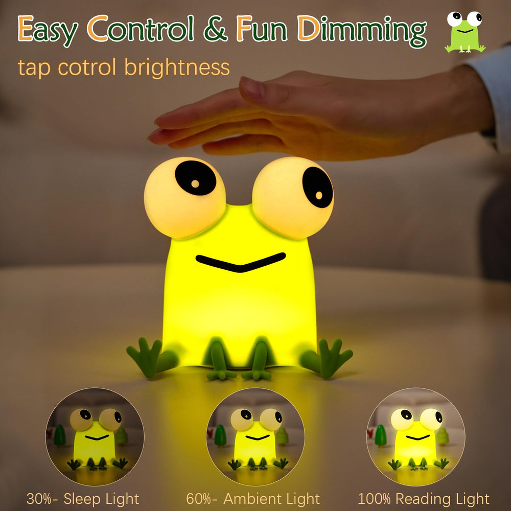 YR YRHH-PET night light with three brightness levels helps create a cozy room.
