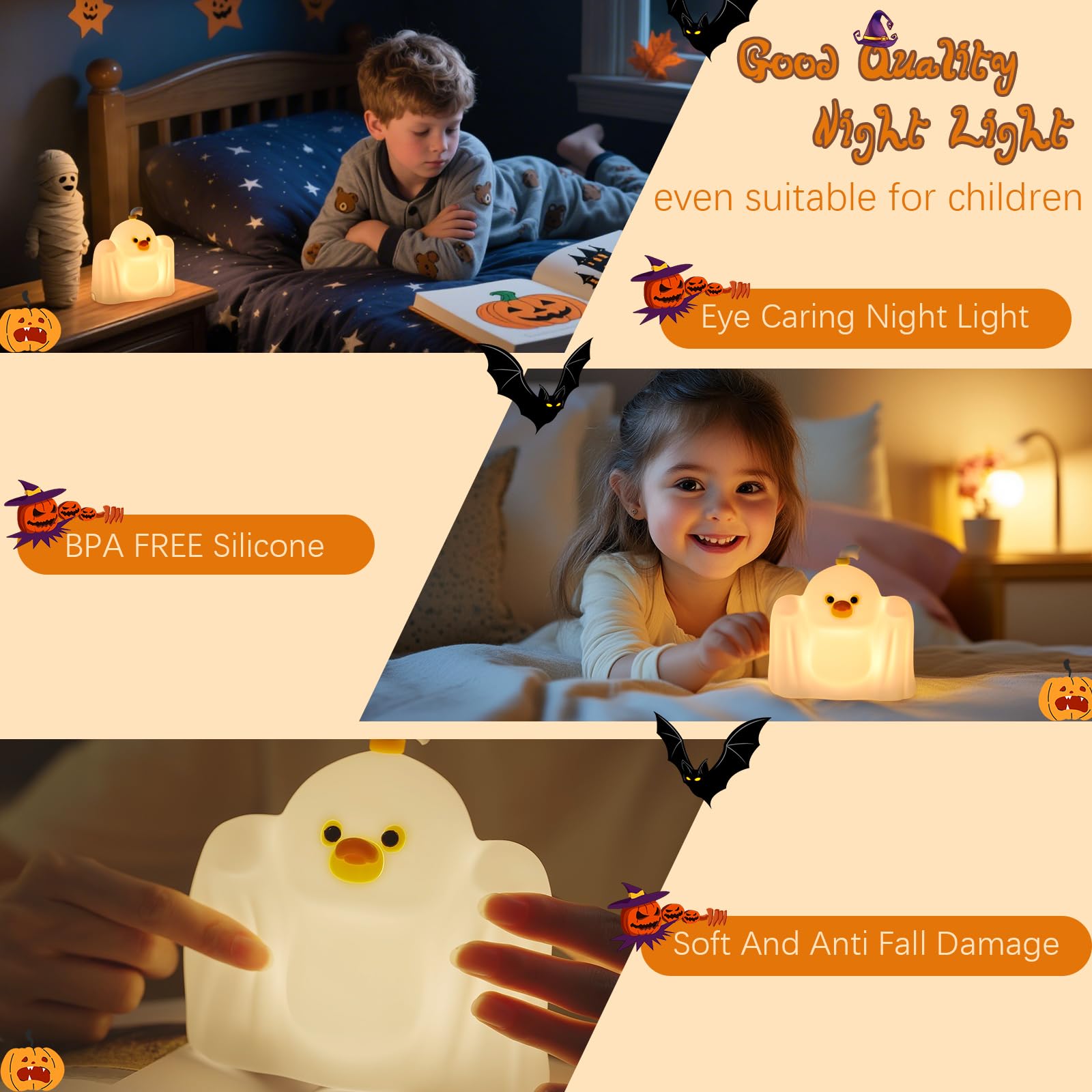 YR YRHH-PET kid-friendly night-light keeps bedrooms cozy