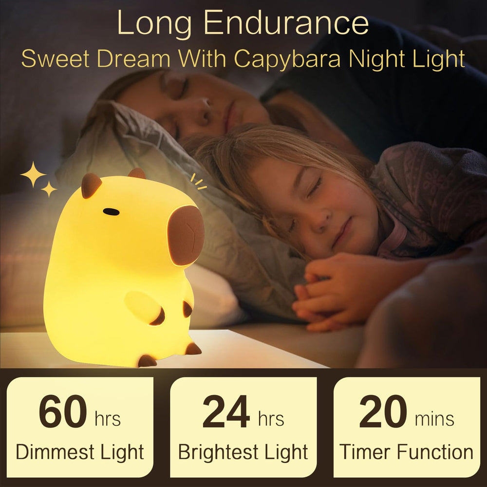 YR YRHH-PET Panda Night Light adds playful décor with a warm glow.