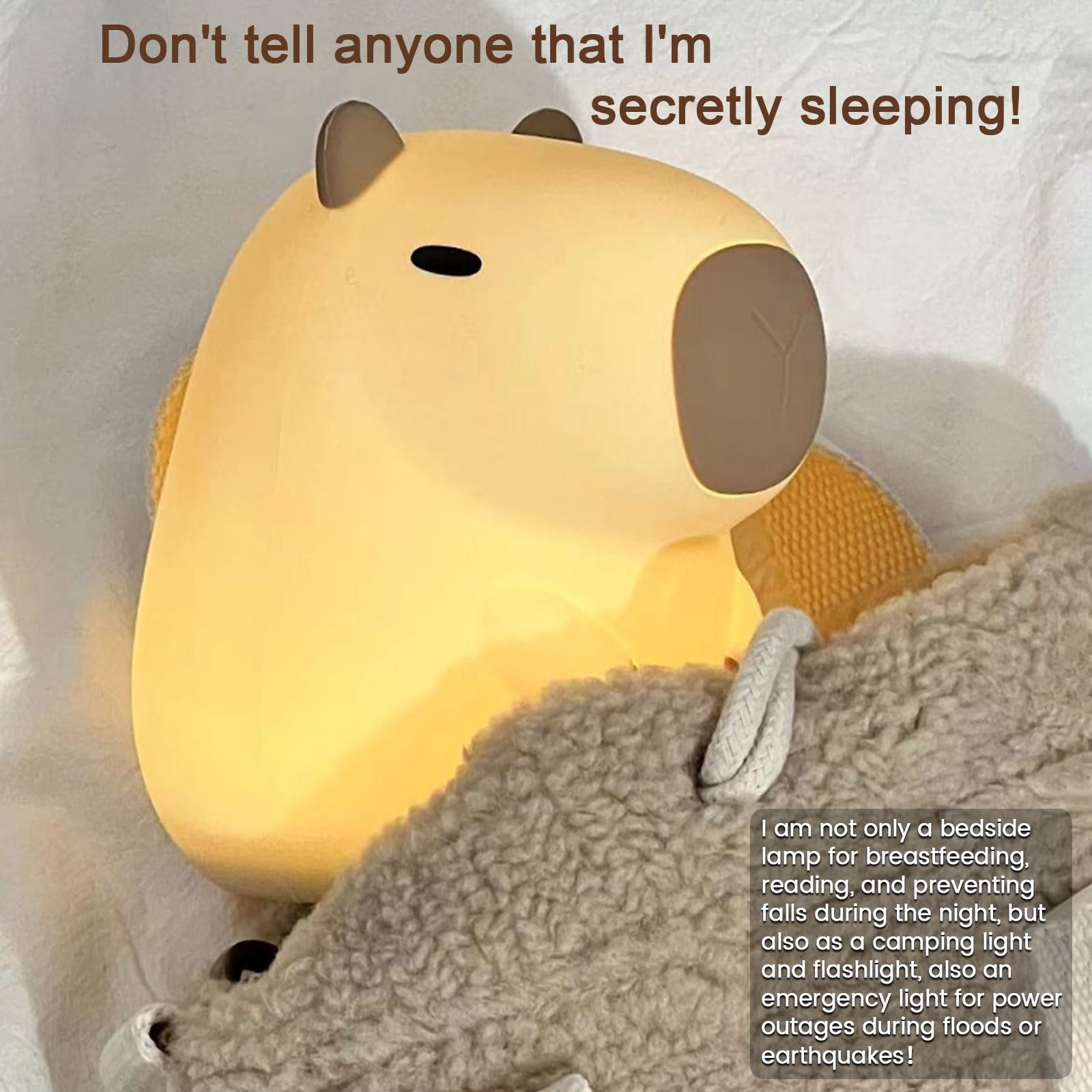 YR YRHH-PET Penguin Night Light brings calming light for late-night feedings.