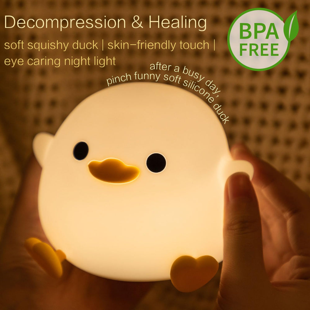 YR YRHH-PET silicone dimmable light offers flexible brightness for nighttime routines.