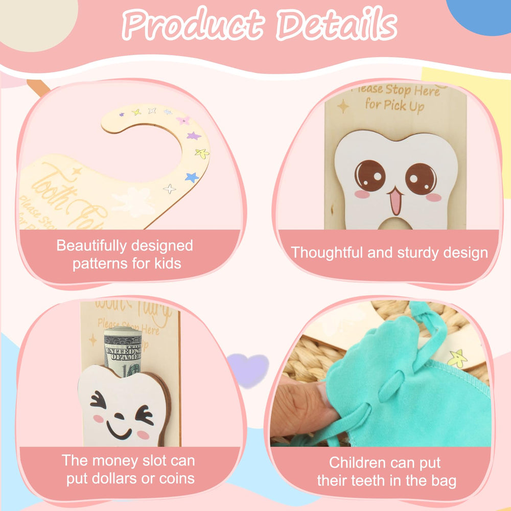 YROJISU door hanger with money slot adding a playful reward moment