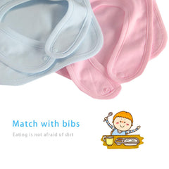 YSCULBUTOL Yes We Are Twins bib fasteners, adjustable snaps for secure fit