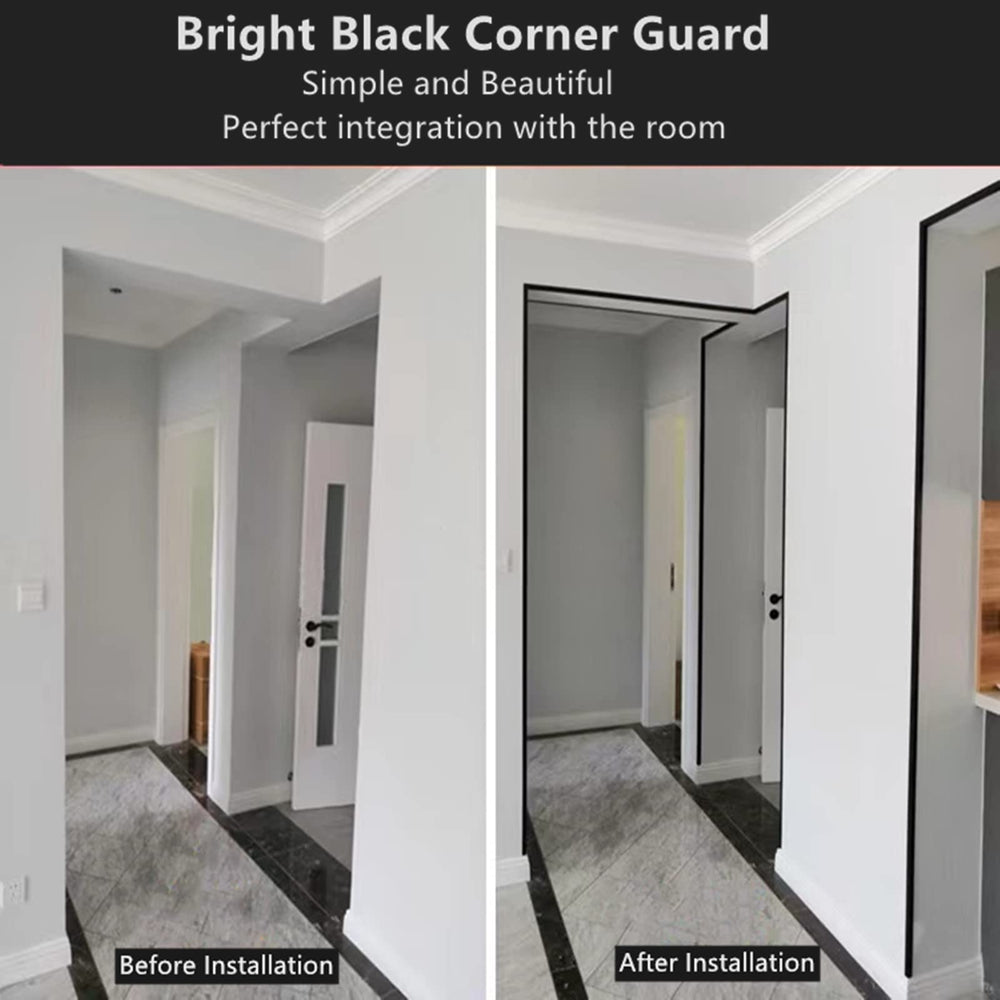 YSDK 20ga aluminium corner guard provides sturdy, long-lasting edge defense.