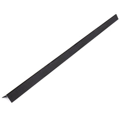 YSDK aluminium corner guard in black protects wall corners from daily wear.