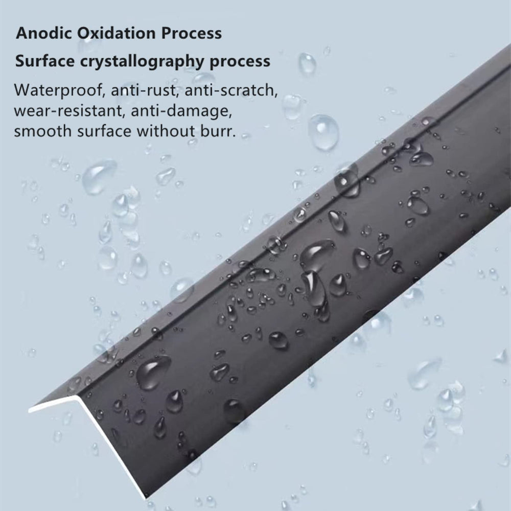 YSDK pack of 10 black corner guards keeps multiple corners protected.