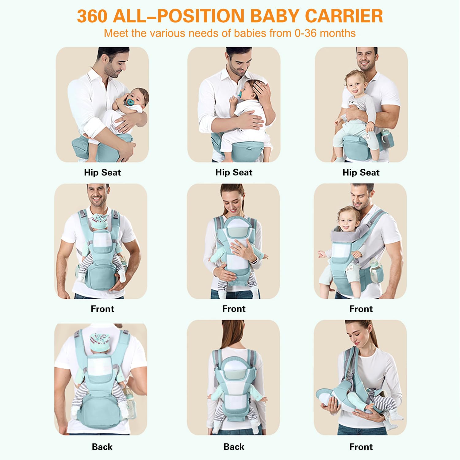 YSSKTC carrier with pockets keeps essentials within reach.