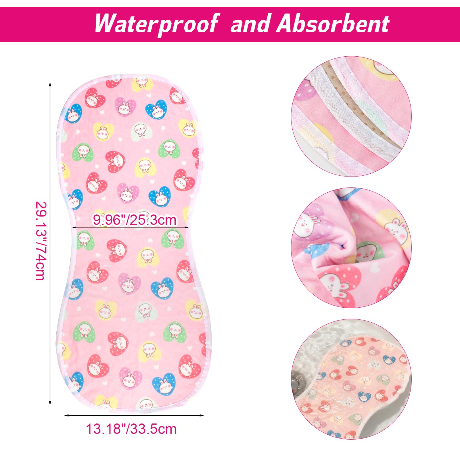 YSSPPOY offers vibrant patterns for quick style changes and nursery coordination.