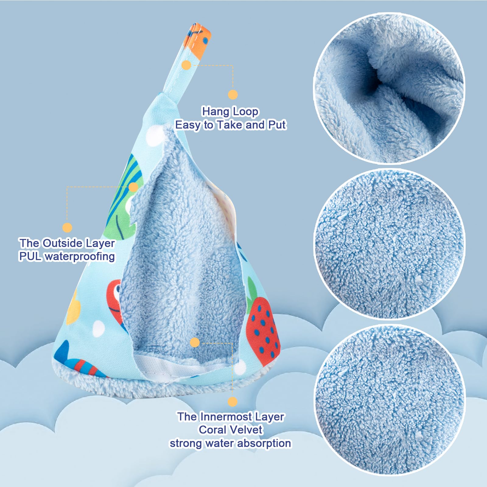 YSSPPOY six-piece Pee Teepee set in three styles for versatility.