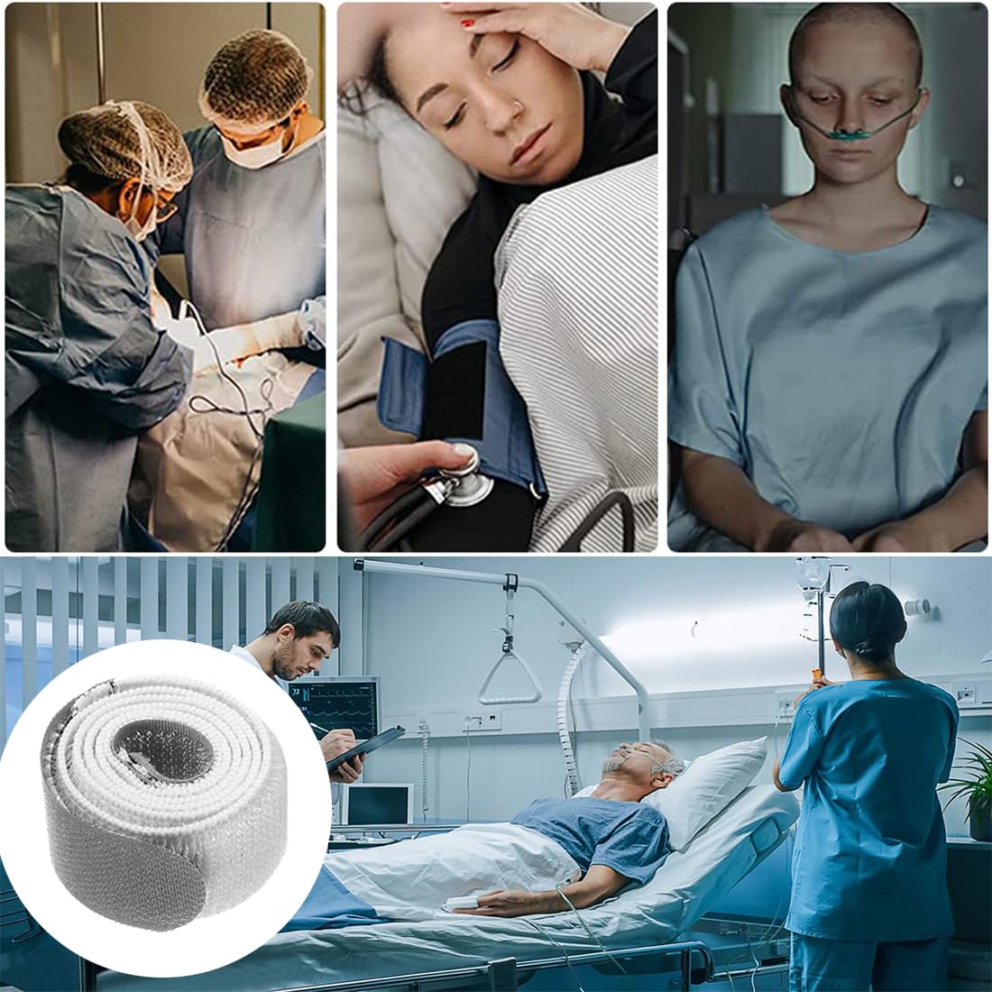 YSYONM leg strap helps elderly and patients stay mobile with secure fixation.