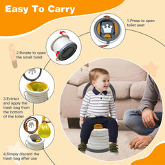 Yszawmx camping portable toilet provides convenient setup outdoors.