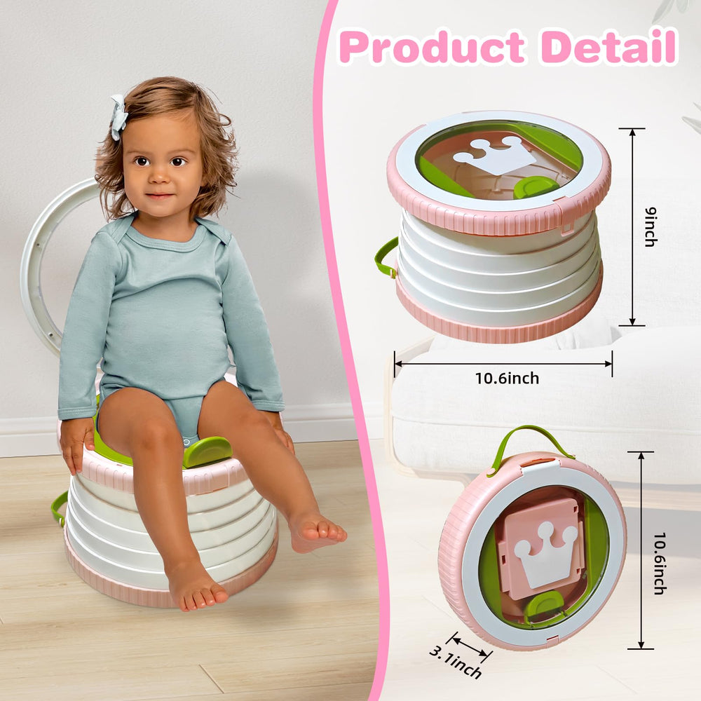 Yszawmx portable potty open setup ready for use with no assembly.
