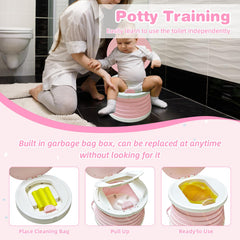Yszawmx portable potty splash guard prevents leaks during use