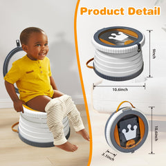 Yszawmx portable potty with travel bag storage for portability