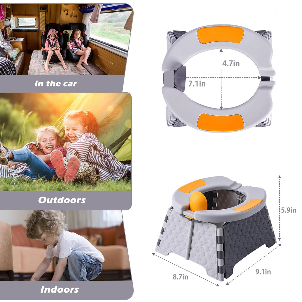 Yszawmx potty bags 30 replacements emphasizes hygienic disposal between uses