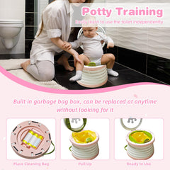 Yszawmx potty splash guard to prevent leaks during use.