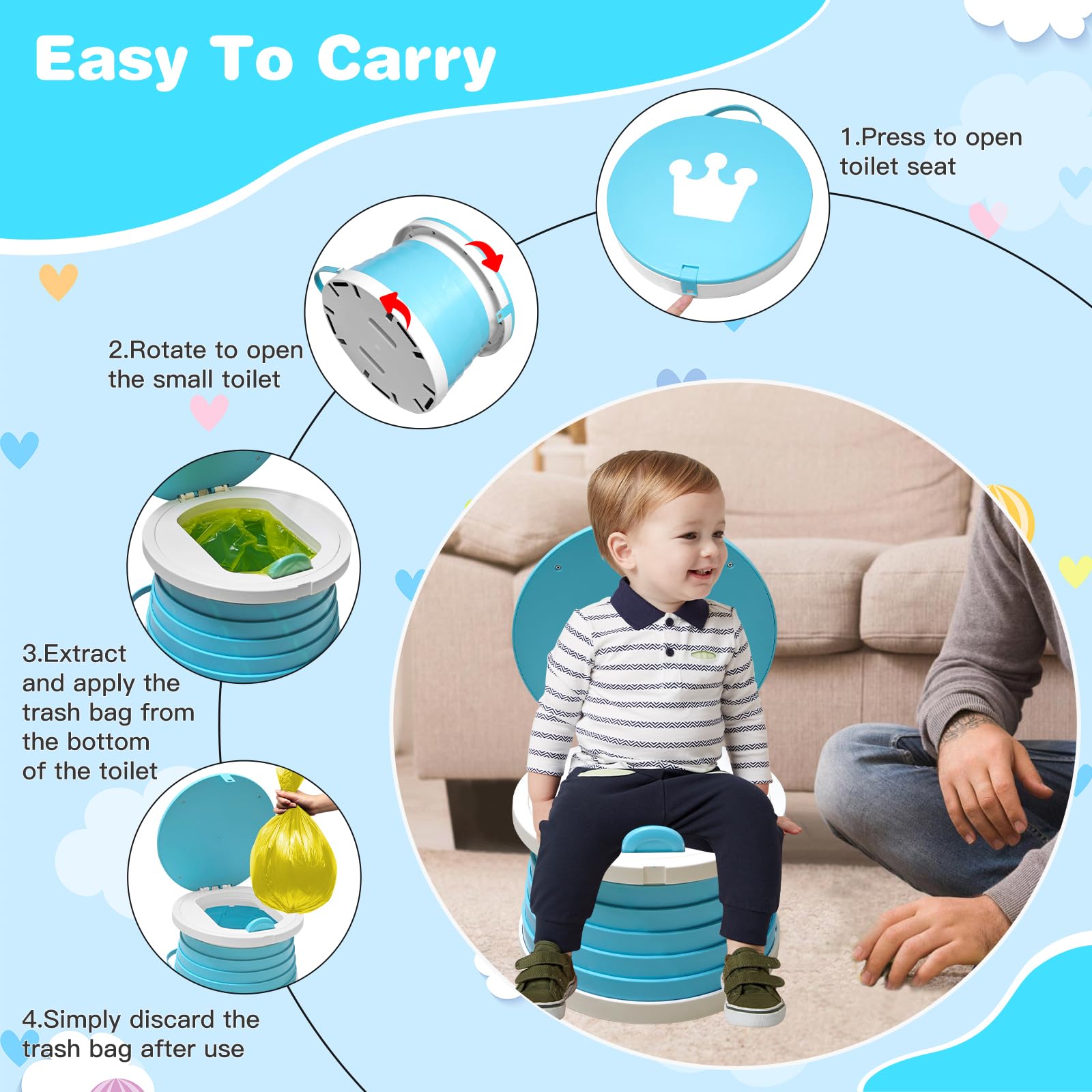 Yszawmx non-toxic ABS materials ensure safe daily use.
