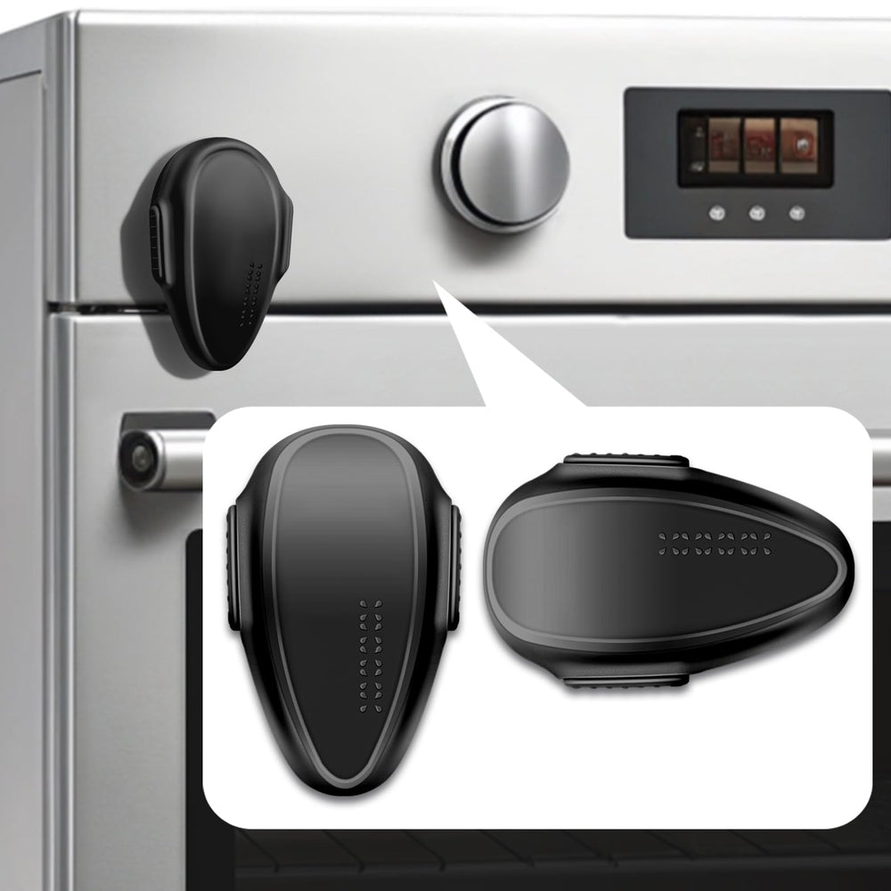 YTDSUP oven lock 2 pack shown on a flat oven door for safer everyday use