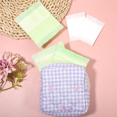 Yuanchu period bag open view showing a spacious single compartment.