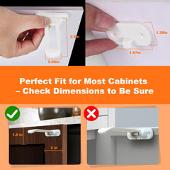 yuBiuBiu 2.8 inch hook arm fits a range of cabinet designs.