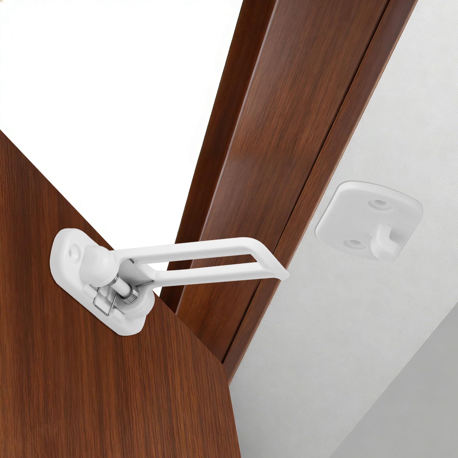 yuBiuBiu hidden cabinet lock installed inside door for seamless child safety at home