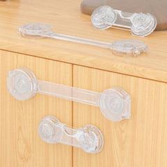 Yuentoen 8-pack drawer and fridge locks offer tool-free installation and strong surface grip