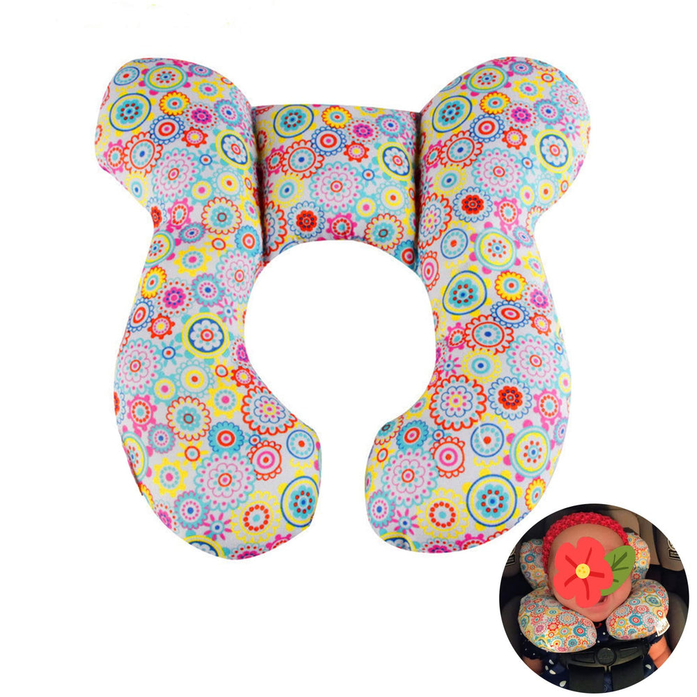 Yufiova Baby Travel Pillow head support for secure nap time in car seats