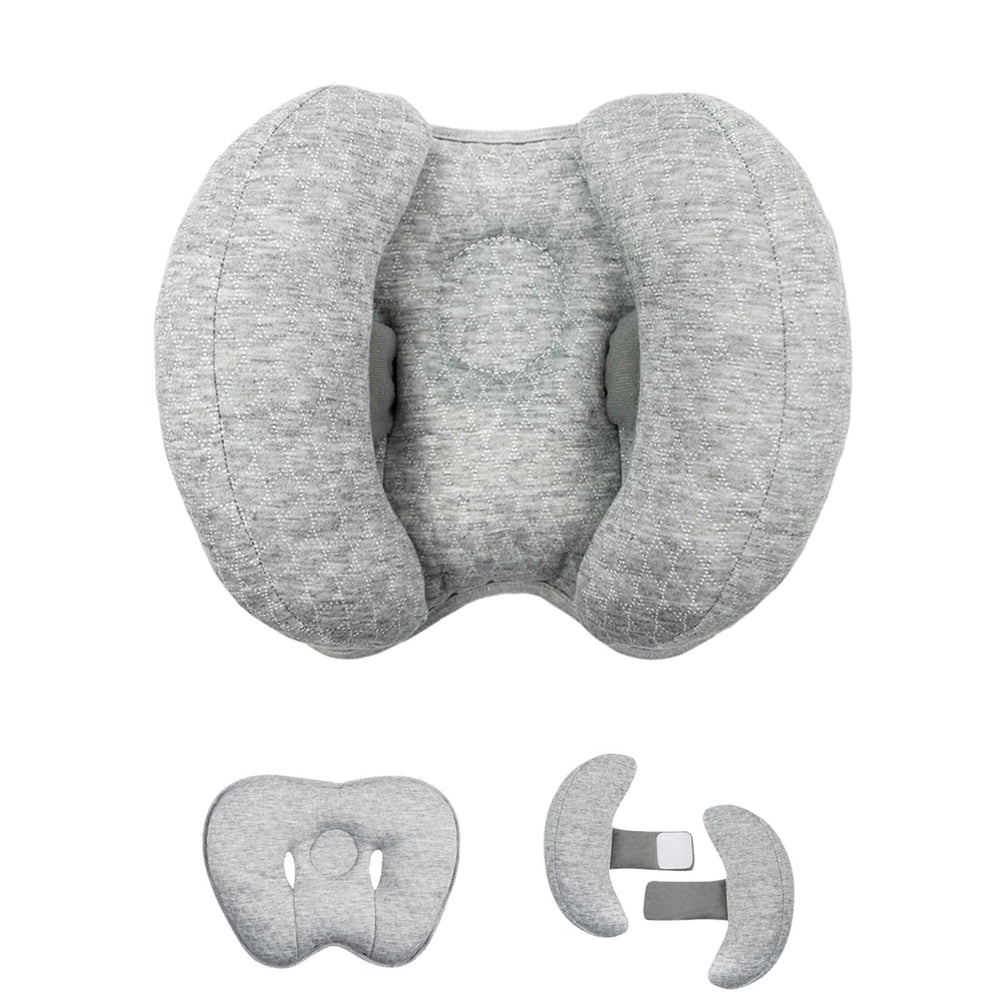 Yufiova Upgrade 2 in 1 baby travel pillow banana shape supports head on long trips