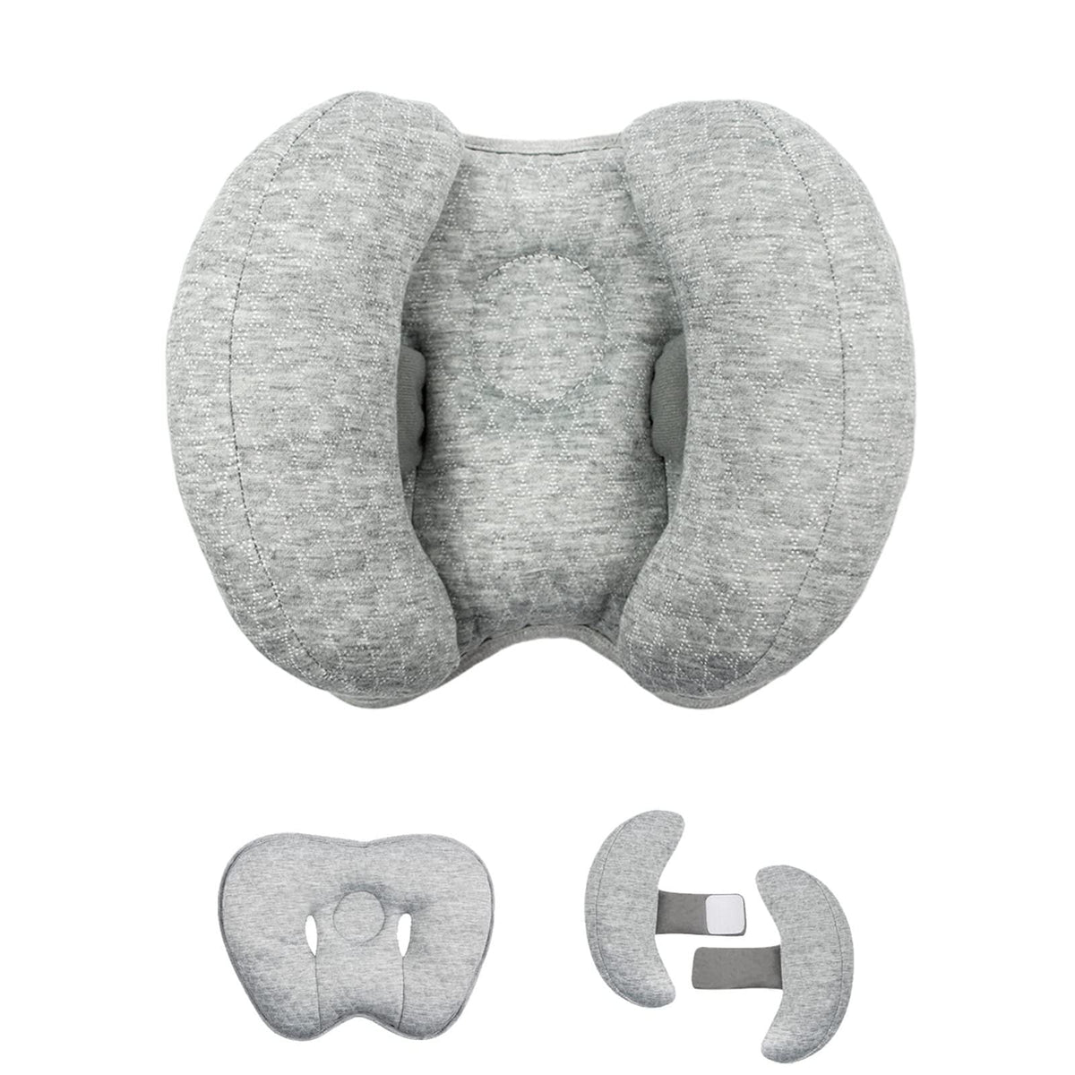 Yufiova Upgrade 2 in 1 baby travel pillow banana shape supports head on long trips