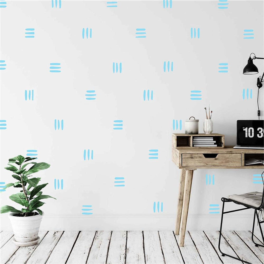 YUHASIDE boho decor vinyl murals add character to living spaces with easy removal.