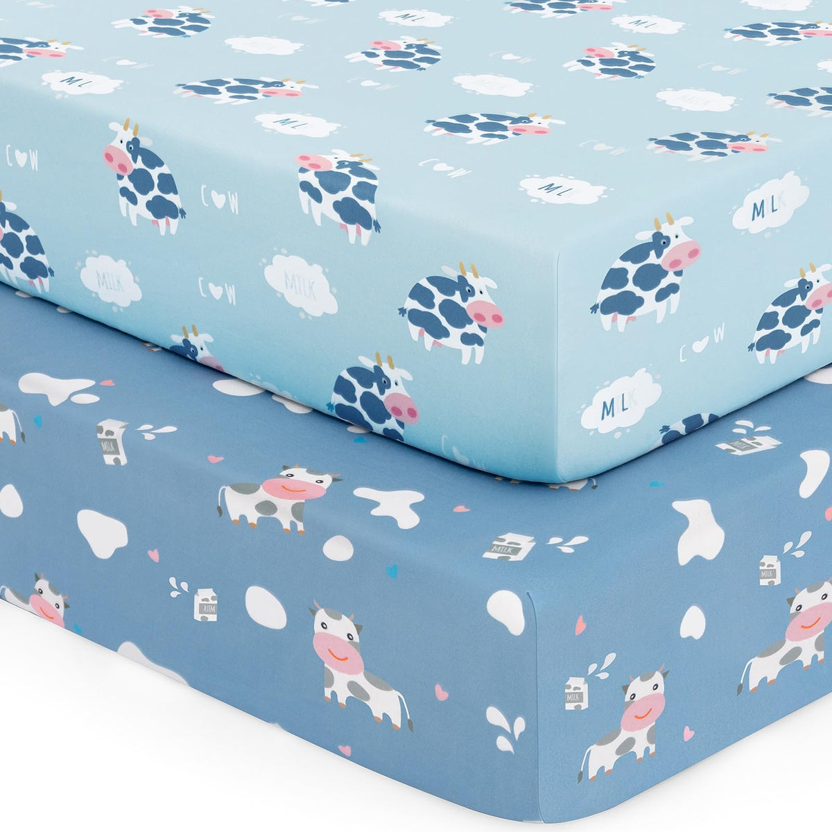 Yukkidds cloud-like microfiber crib sheets offer lasting softness and breathability