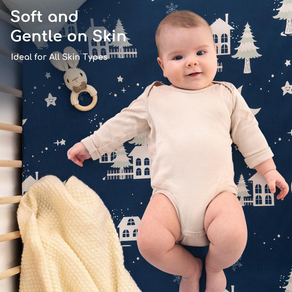 Yukkidds breathable microfiber promotes airflow for cooler nights.