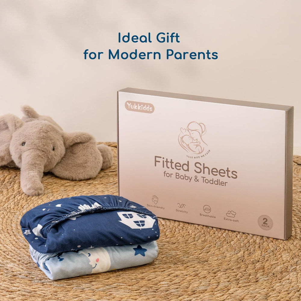 Yukkidds gift-ready packaging ideal for registries or baby showers.
