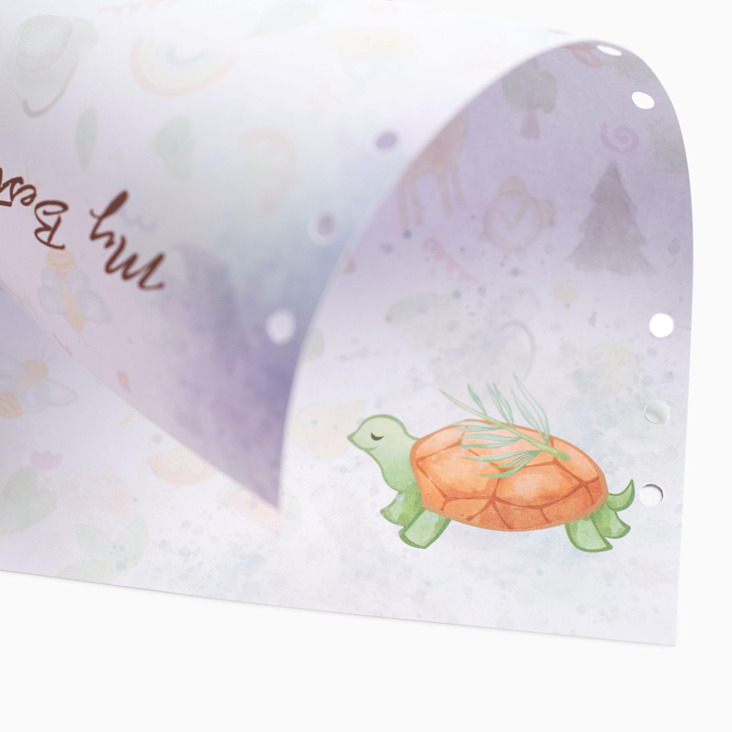 Yulka Crafts layouts include baby decor motifs for charming journaling.