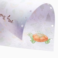 Yulka Crafts layouts include baby decor motifs for charming journaling.