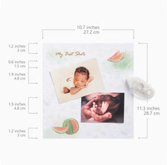 Yulka Crafts two-sided sheets provide flexible layouts for photos.