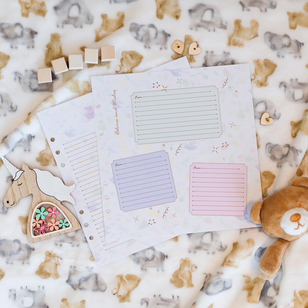 Yulka Crafts Choose Joy illustrated sheets with cute animal designs