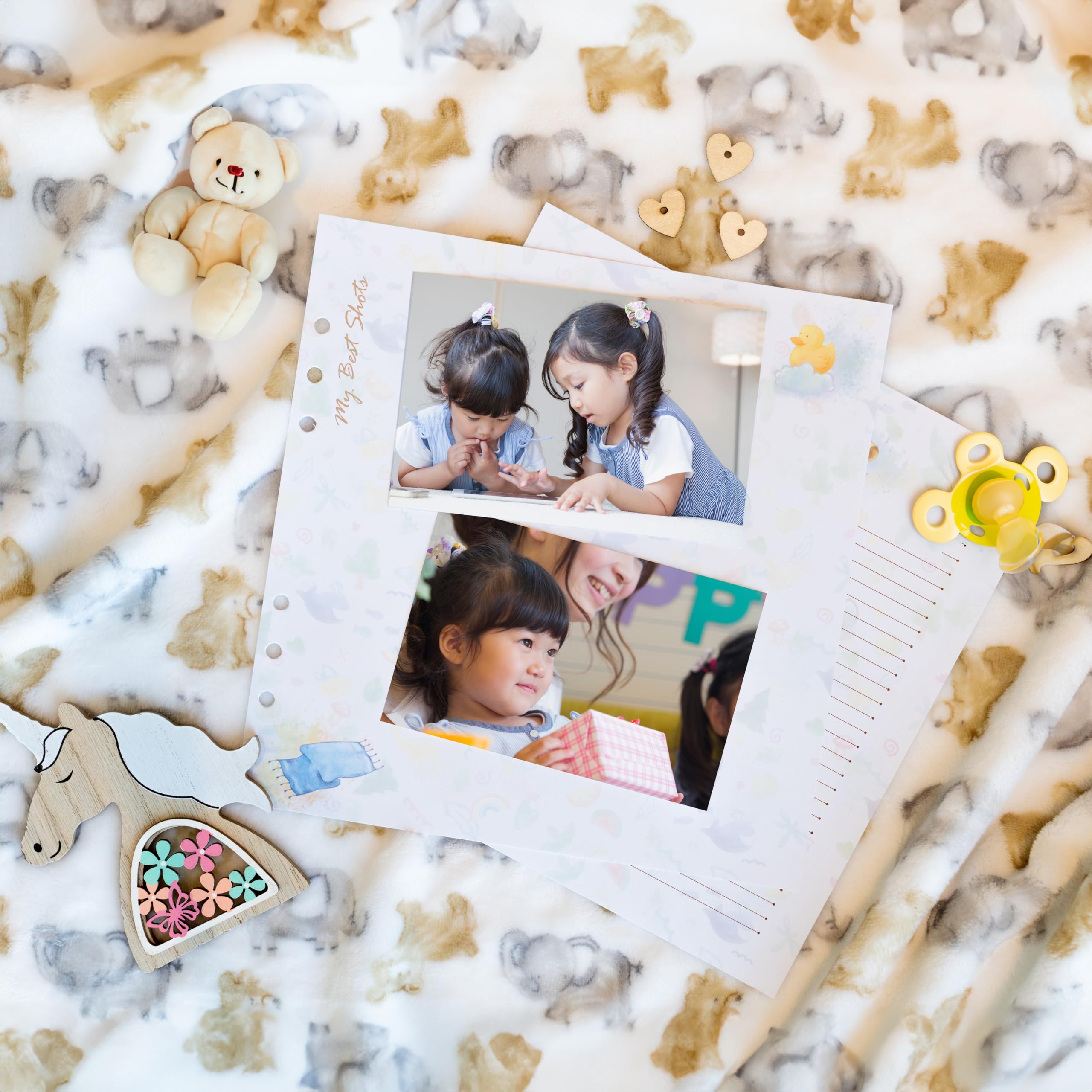 Yulka Crafts Choose Joy pages for wishes where guests add heartfelt notes