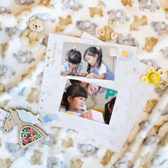 Yulka Crafts Choose Joy pages for wishes where guests add heartfelt notes