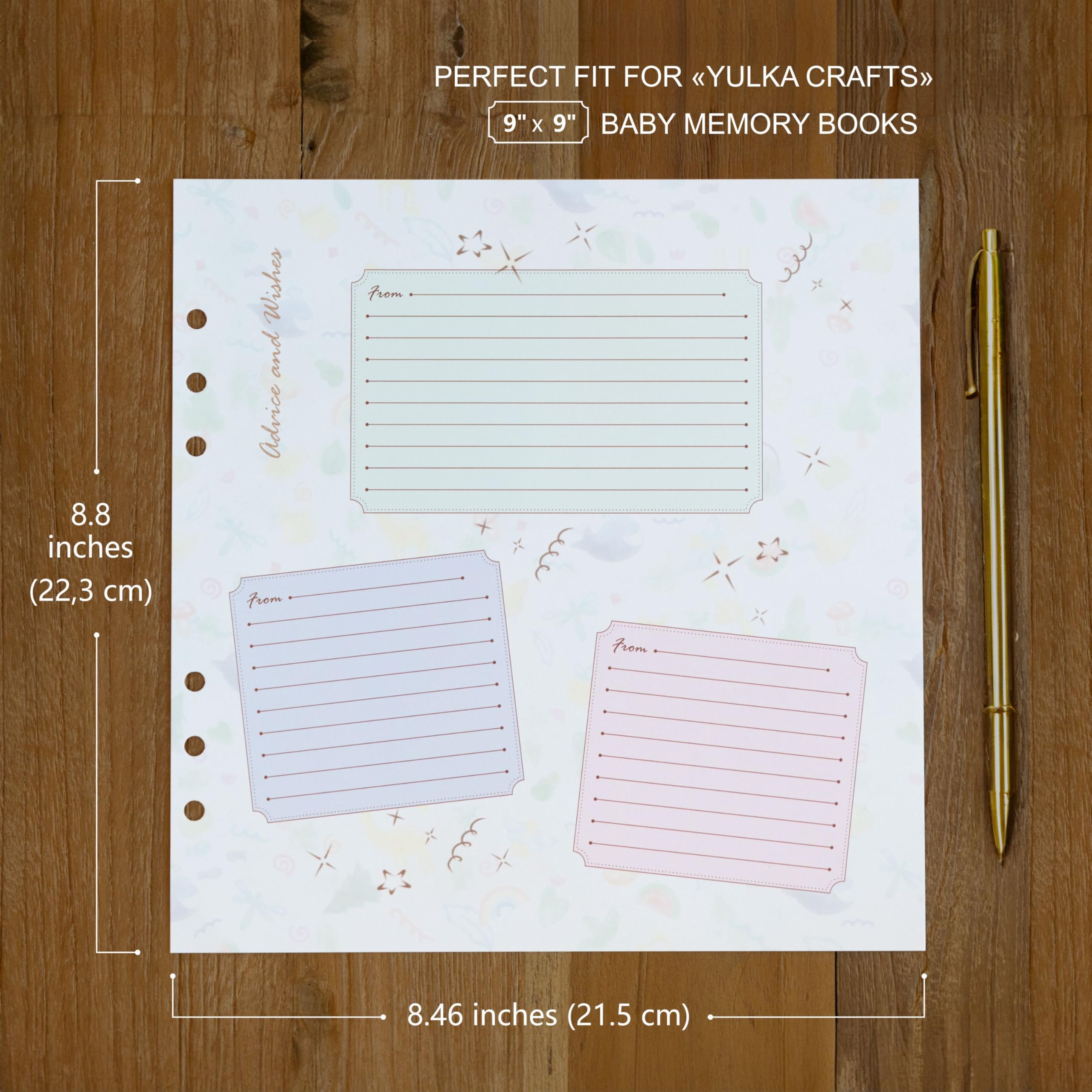 Yulka Crafts Choose Joy thick paper sturdy for photos and decorations