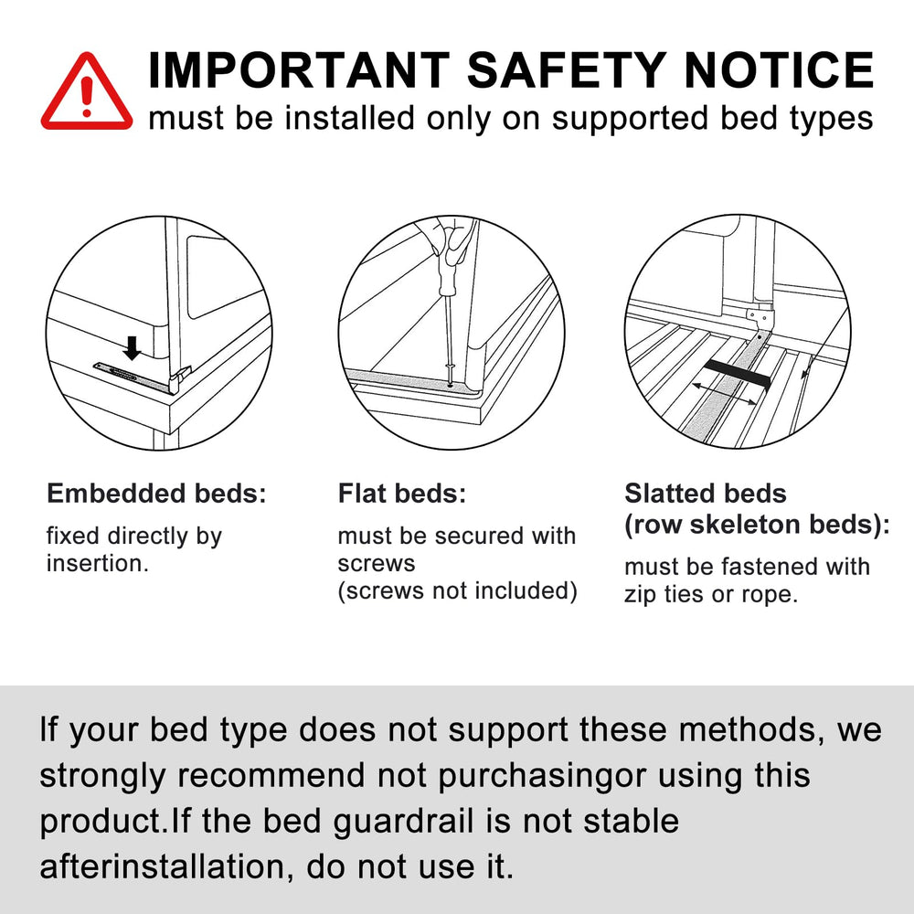 yulongtengfei bed rail guard 82-7-inch longest length for vast sleep setups