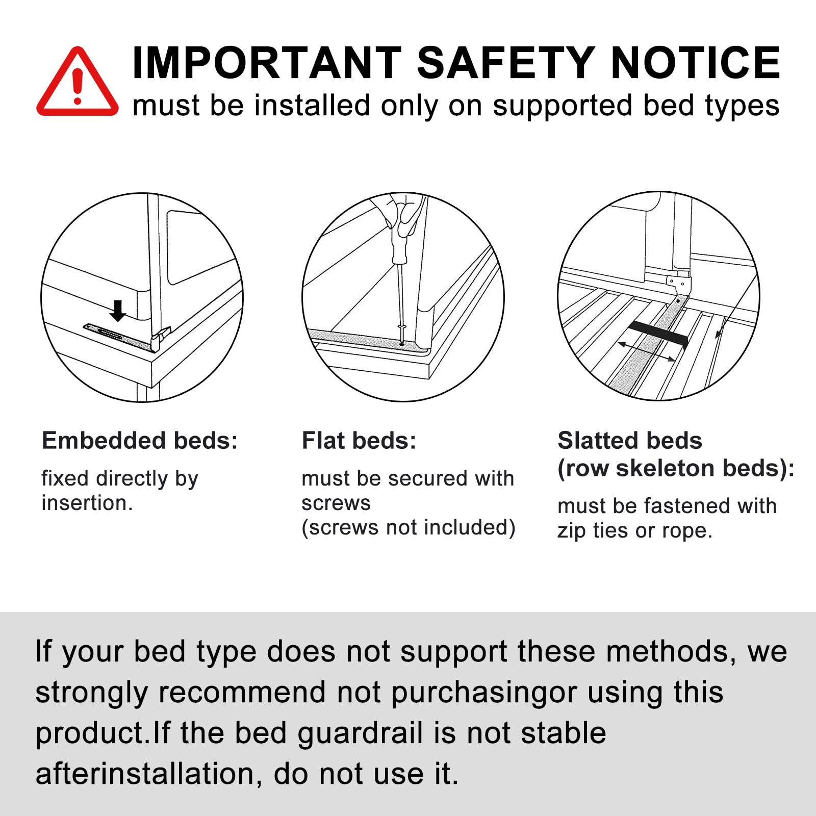 Yulongtengfei bed rail guard uses non-toxic materials with rounded edges.