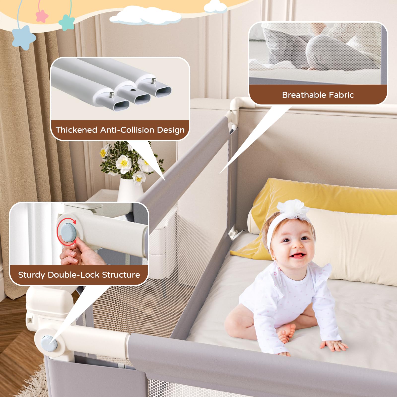 yulongtengfei non-toxic materials with smooth edges promote safe, comfortable sleep