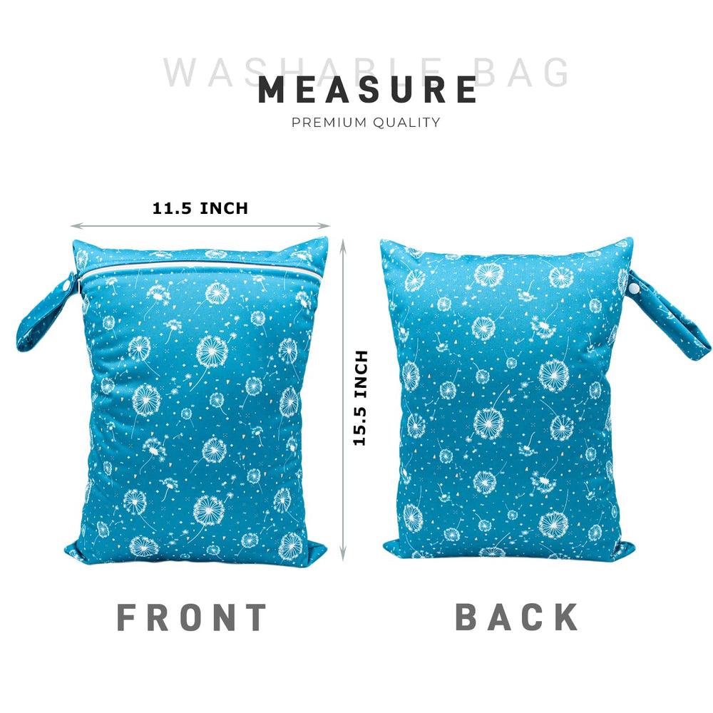 YULUONAPS snap-handle bag attaches to stroller for hands-free use.