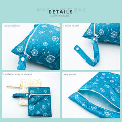 YULUONAPS travel laundry bag compact and practical for trips.