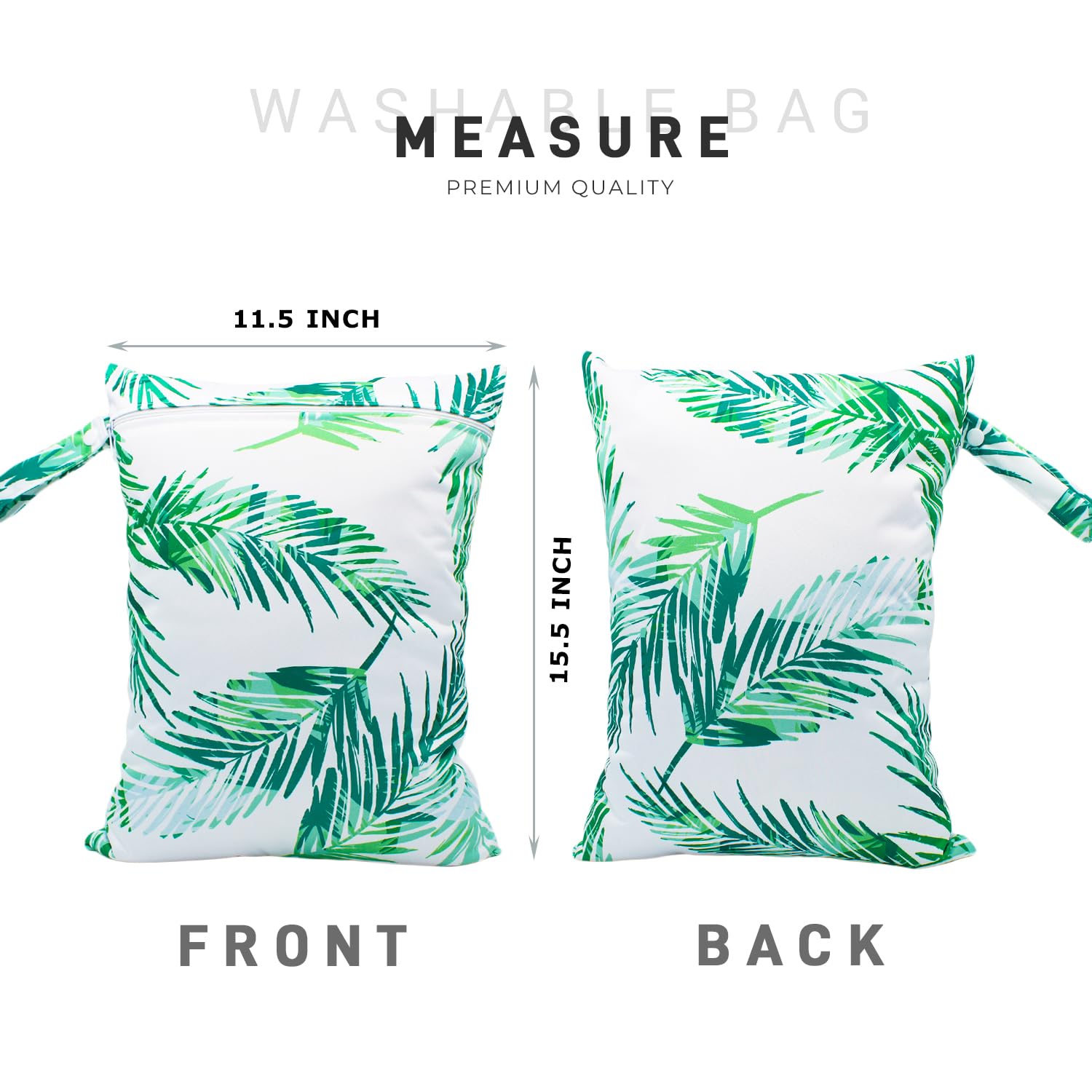 Two-pack wet bag design for diapers and travel gear by YULUONAPS