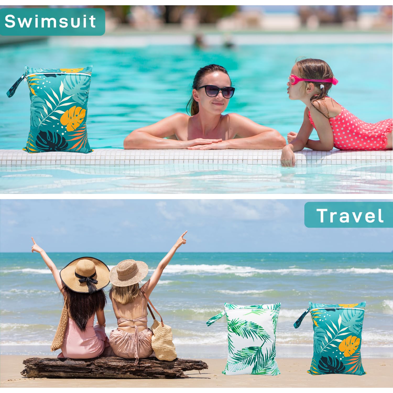 Waterproof inner layer protects contents from leaks in YULUONAPS bag