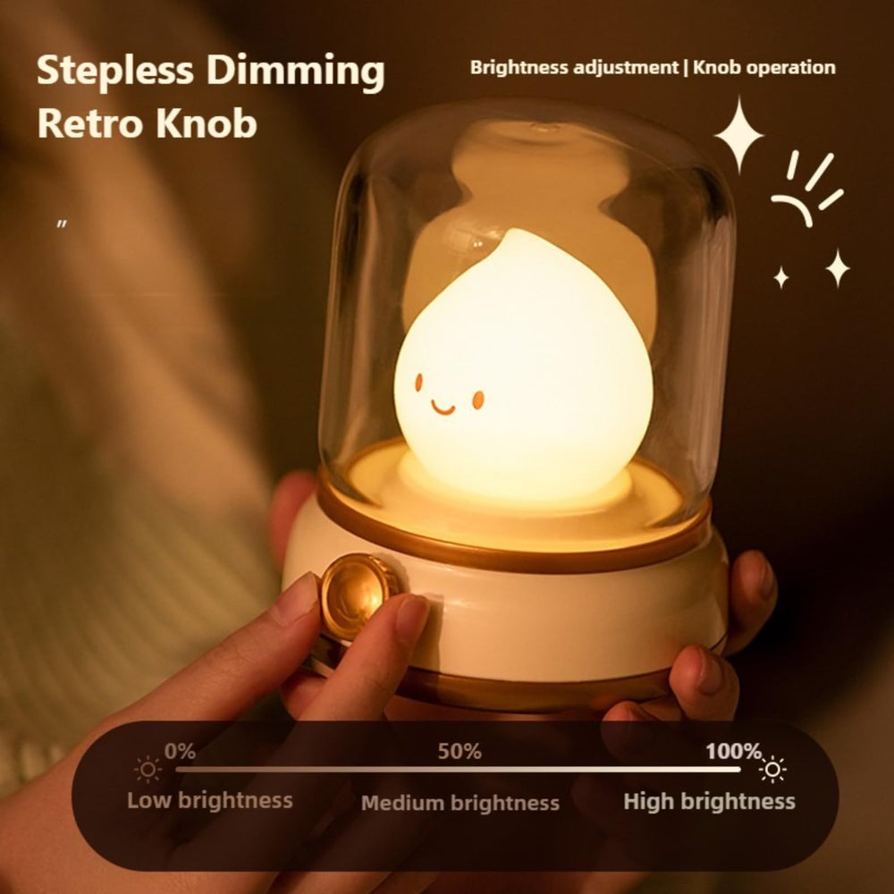 YumeGlint dimmable LED candle for adjustable brightness