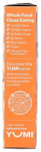 Five individually wrapped Yumi Bars ready for lunchboxes.