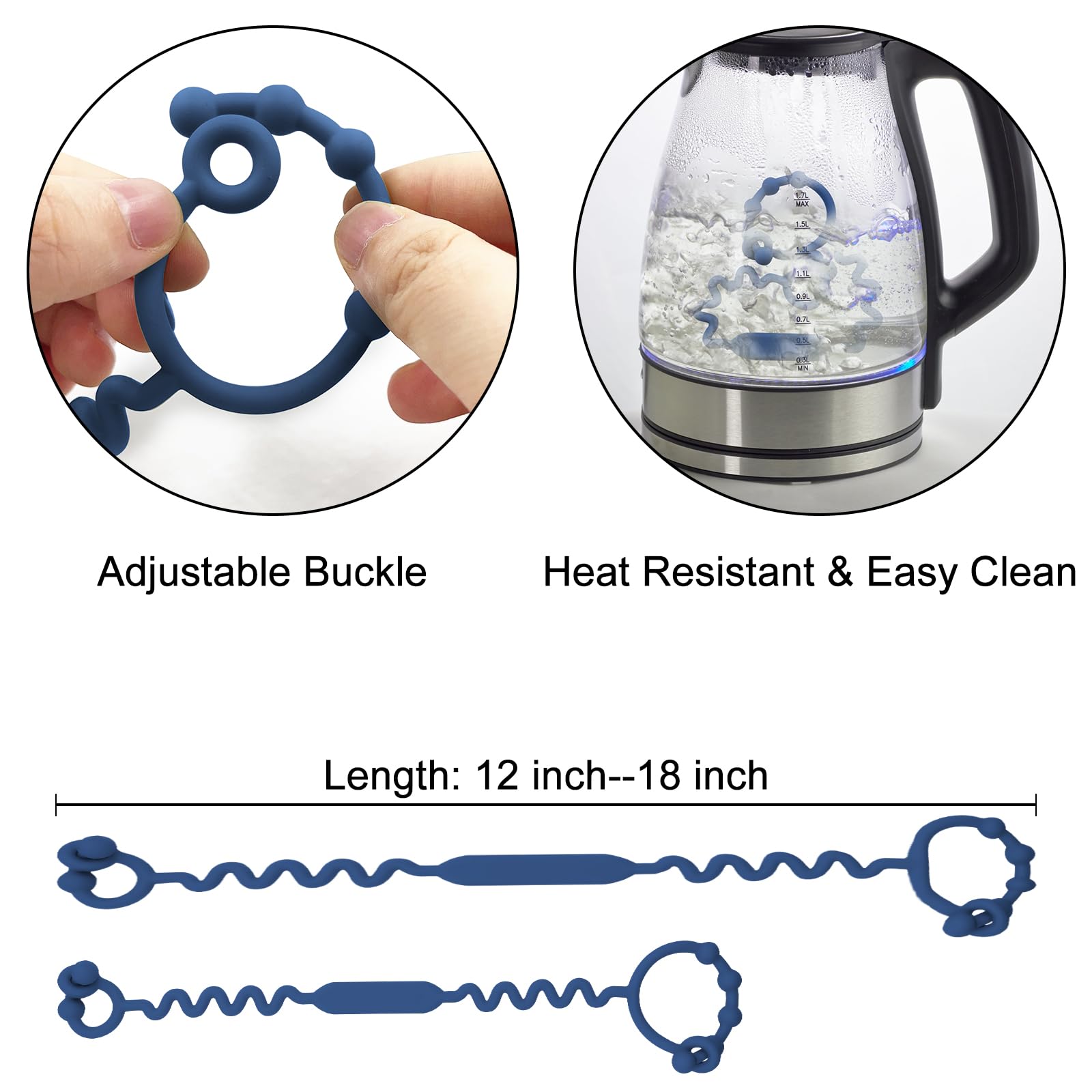 Yunaeduo sippy cup strap keeps drinks attached and reduces spills.